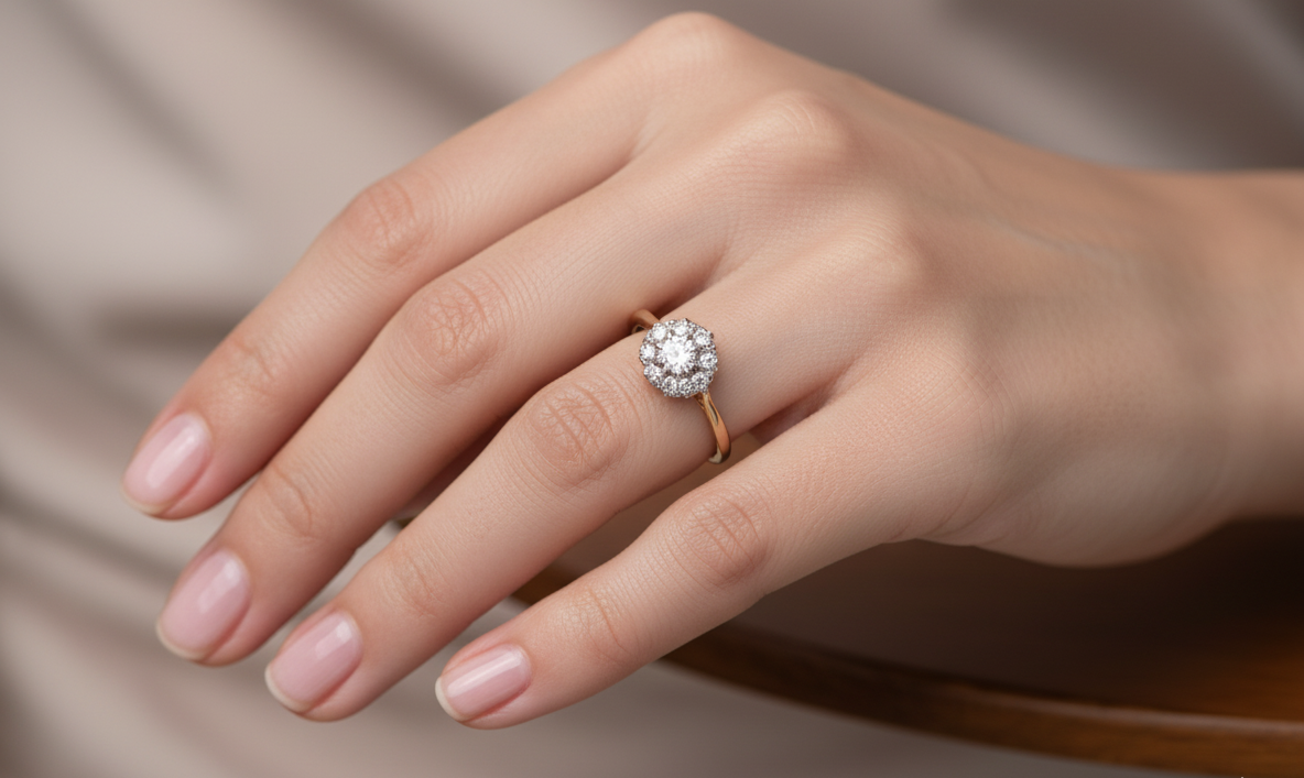 A Vintage Diamond Cluster Ring (c.1930–1940)