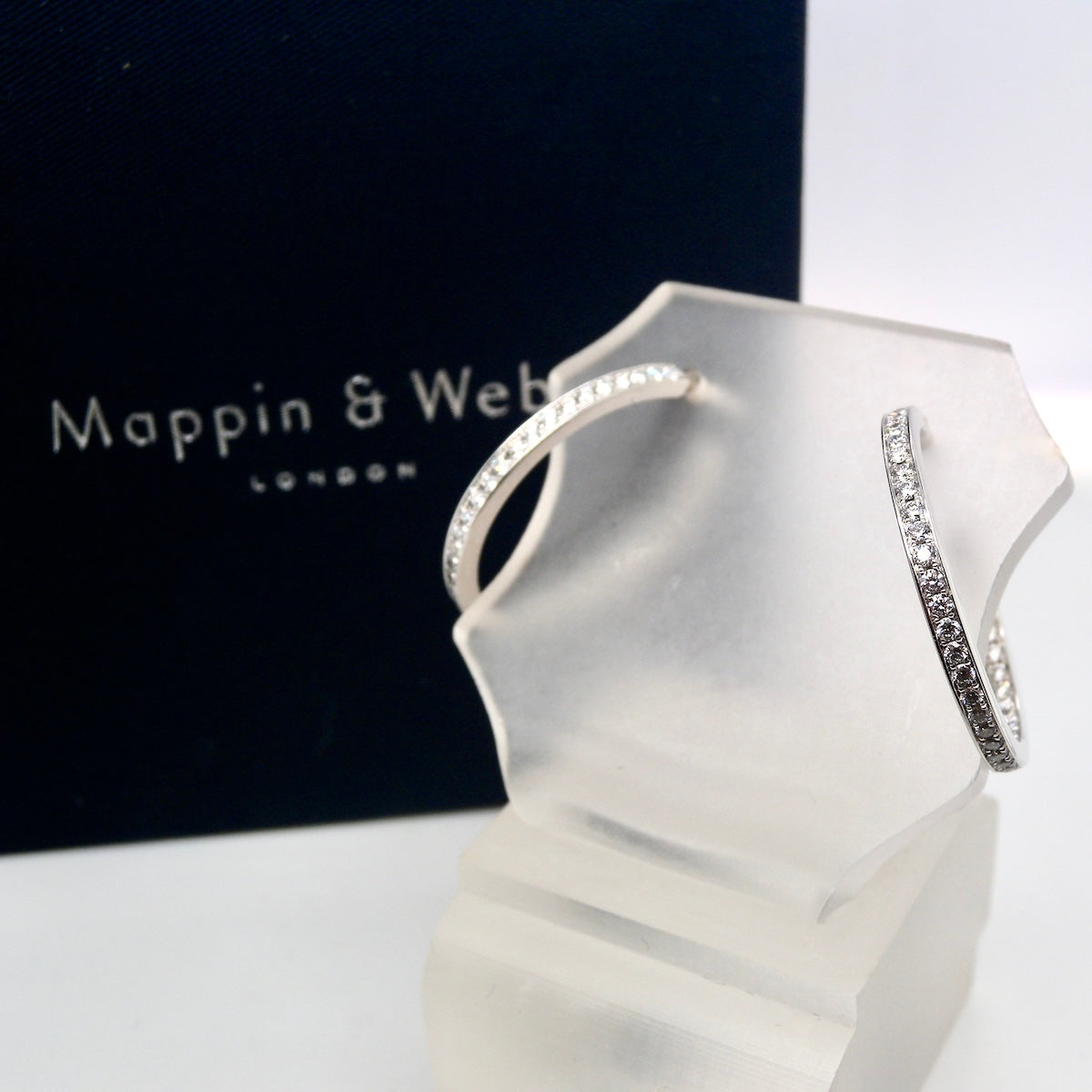 hoop earrings by Mappin & Webb, B