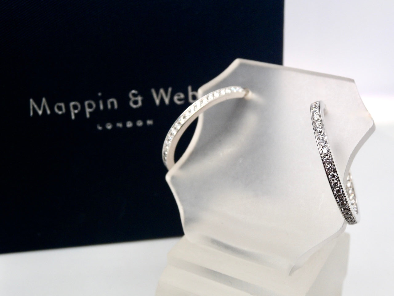hoop earrings by Mappin & Webb, B