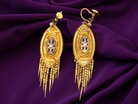 An impressive pair of Victorian earrings