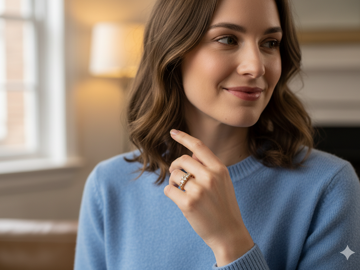 A Victorian Five-Stone Diamond Ring, Birmingham 1892