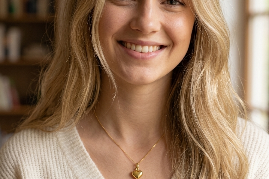 model A simple yet elegant heart shaped pendant by Links of London*.