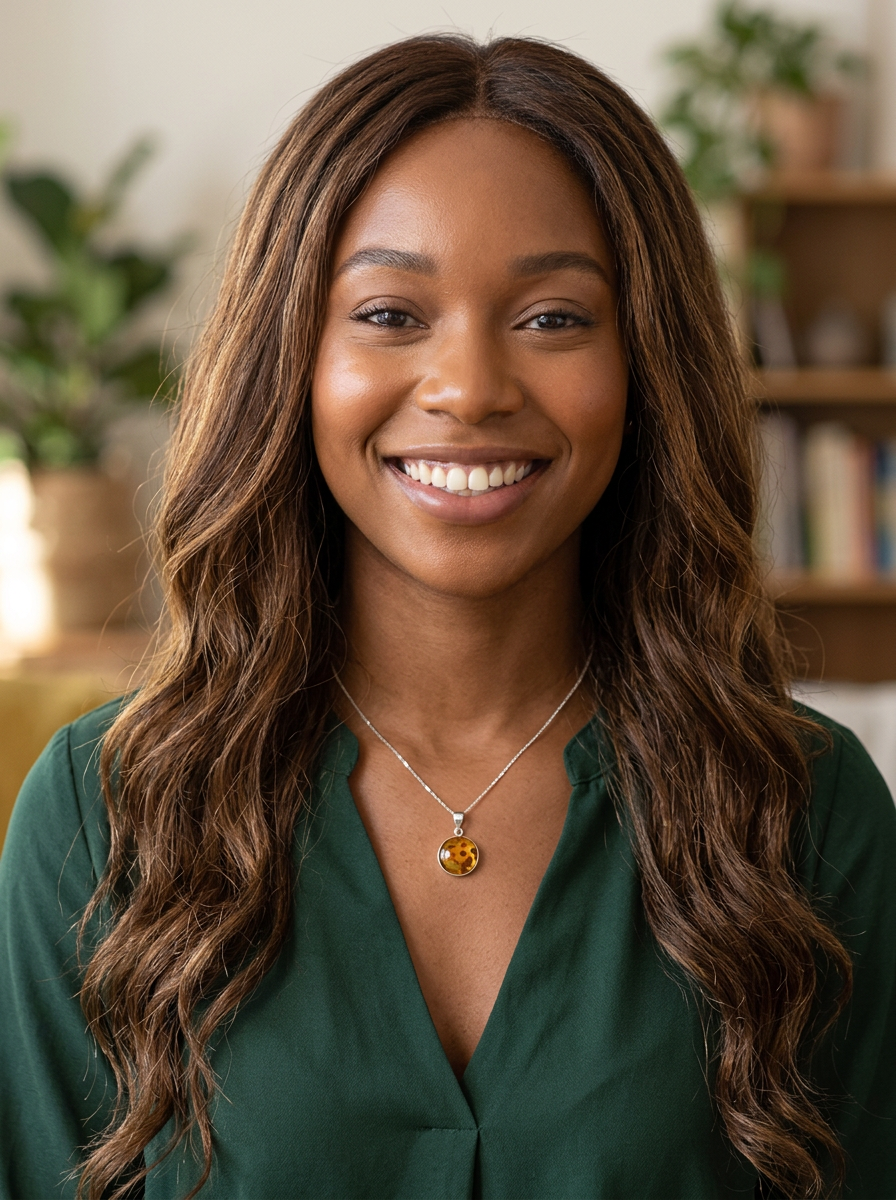 model A sterling silver pendant. Features a large circular amber stone, diameter 25mm
