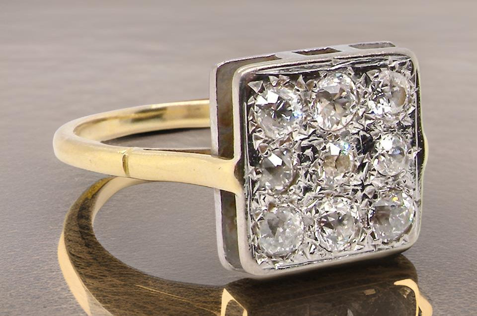 Art Deco diamond ring
