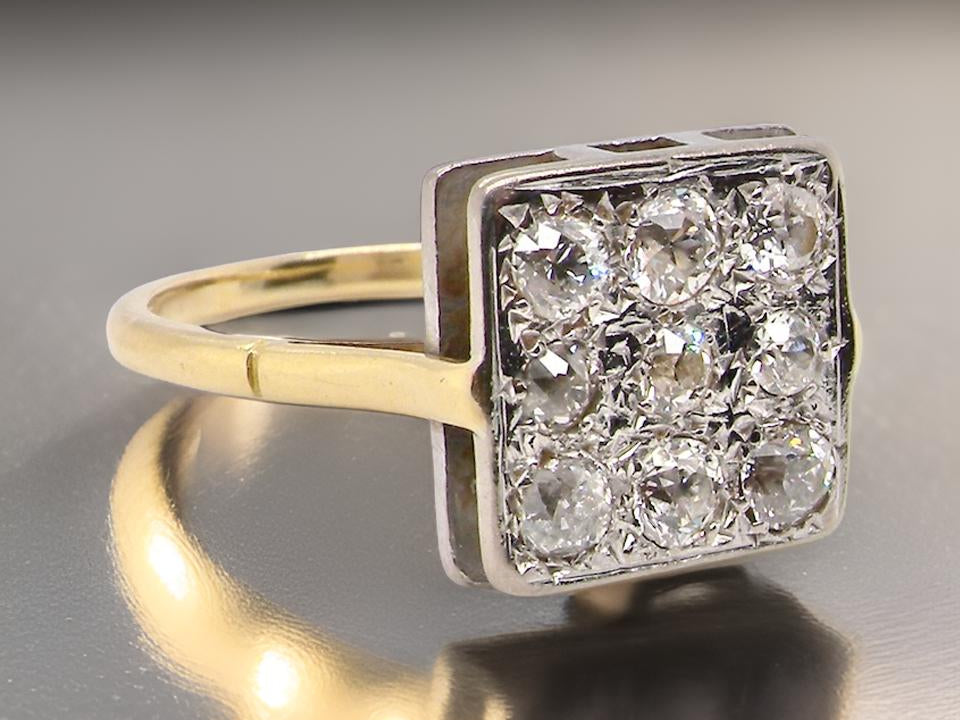 Vintage Art Deco diamond ring