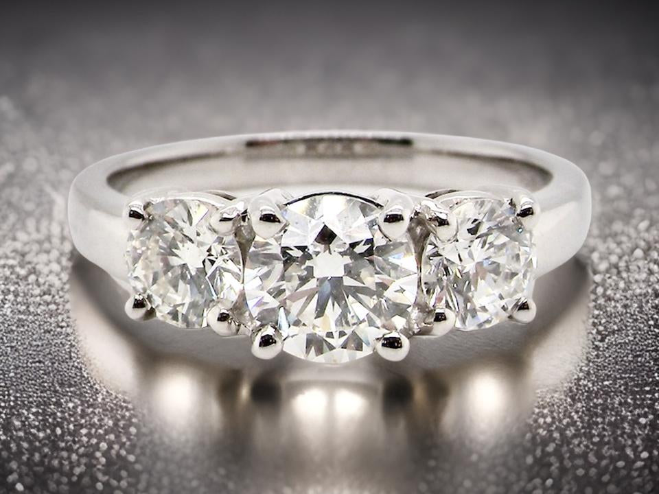 an impressive trilogy Diamond Ring