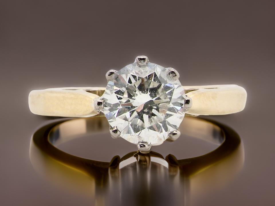 An iconic Solitaire  Ring