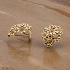 pair of vintage clip earrings