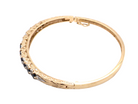 rear A Sapphire and Diamond Bangle