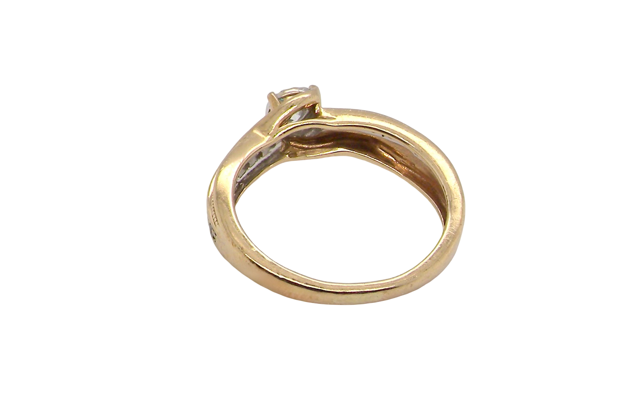 rear A Solitaire Diamond ring
