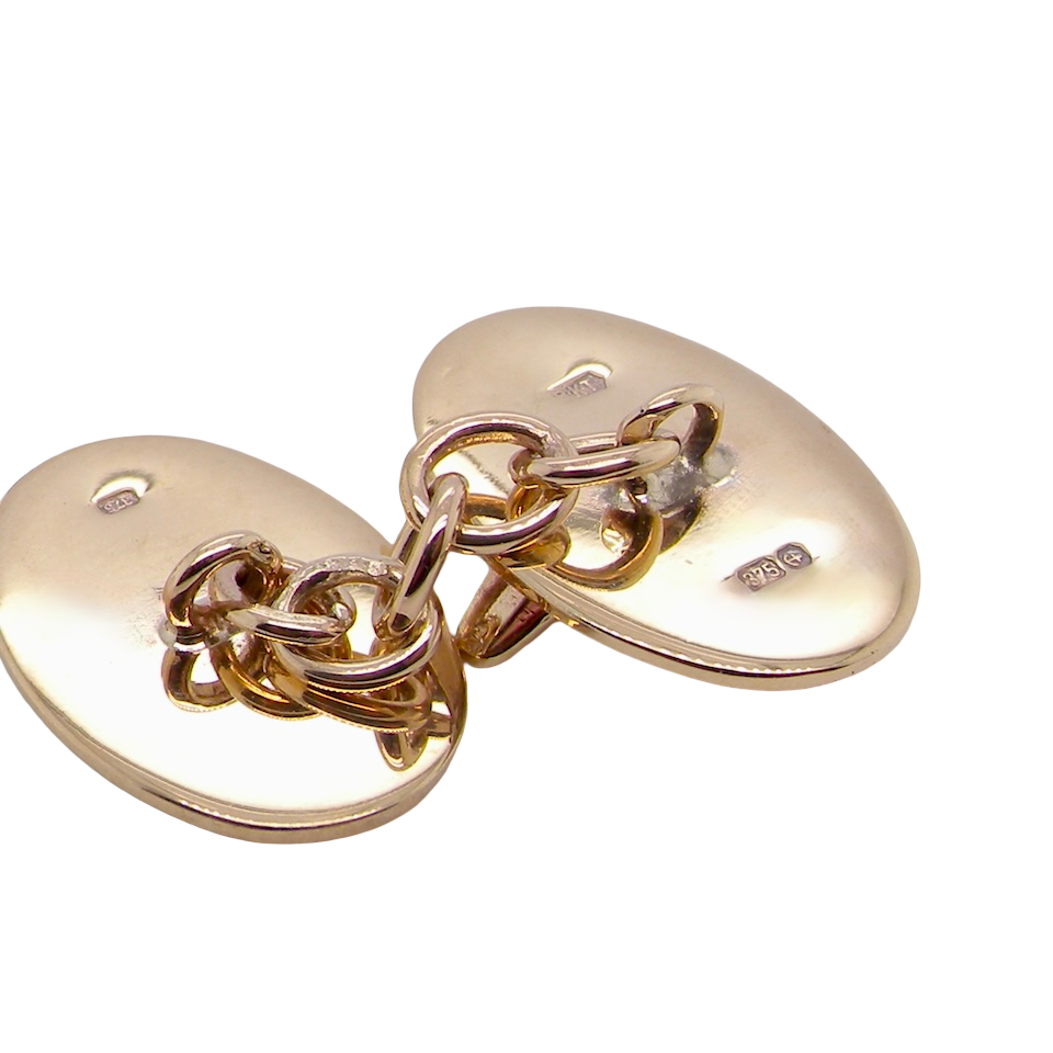 rear A fine pair of Fox Head cufflinks