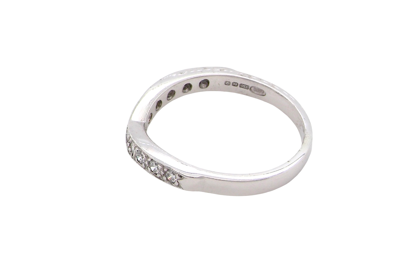 Wishbone Diamond Eternity Ring