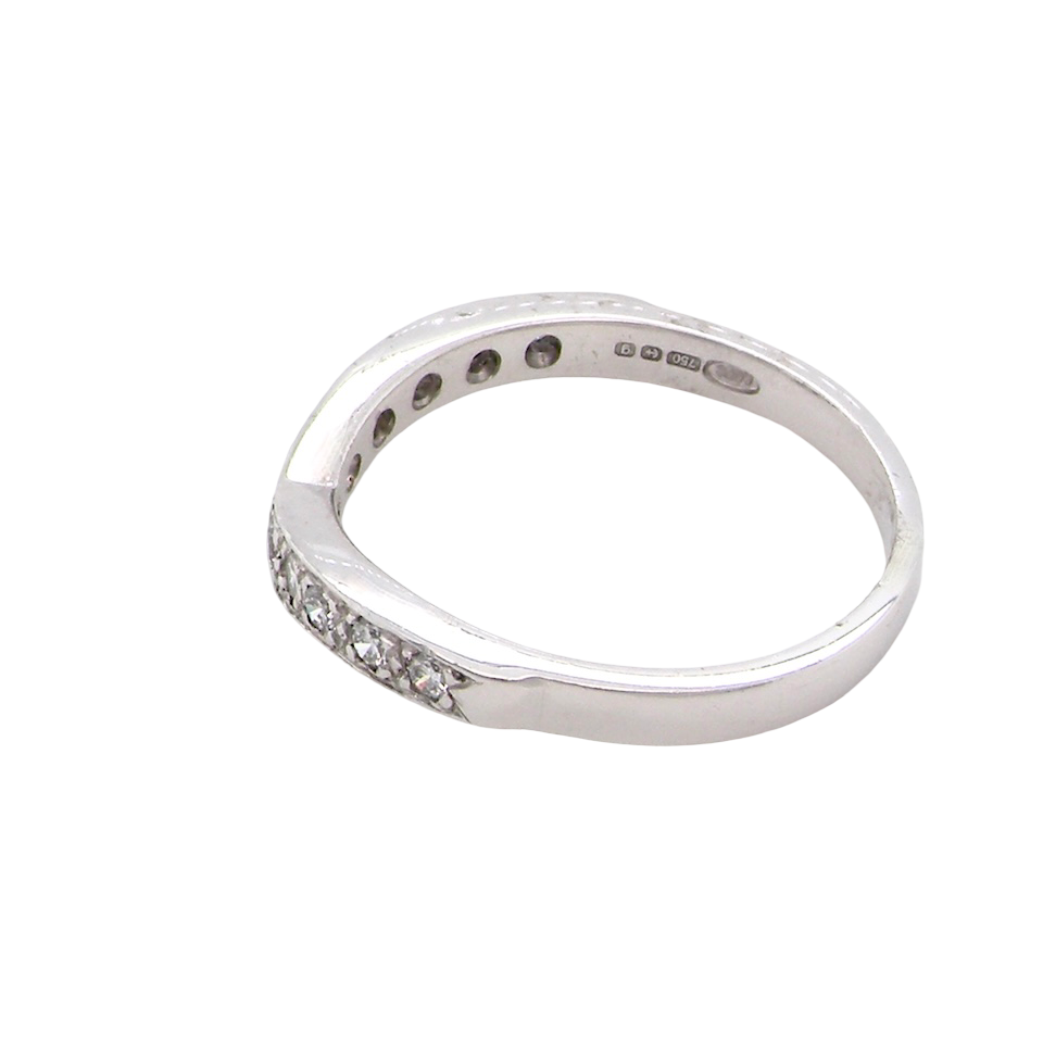 Wishbone Diamond Eternity Ring