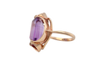 A Mid-20th Century Amethyst Dress Ring