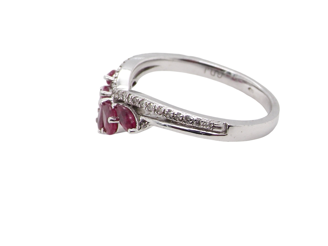 A NEW Ruby and Diamond feature ring
