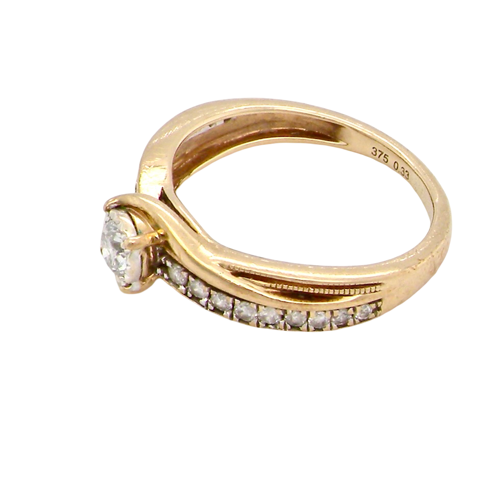A Solitaire Diamond ring