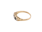 A Victorian style Sapphire and Diamond ring