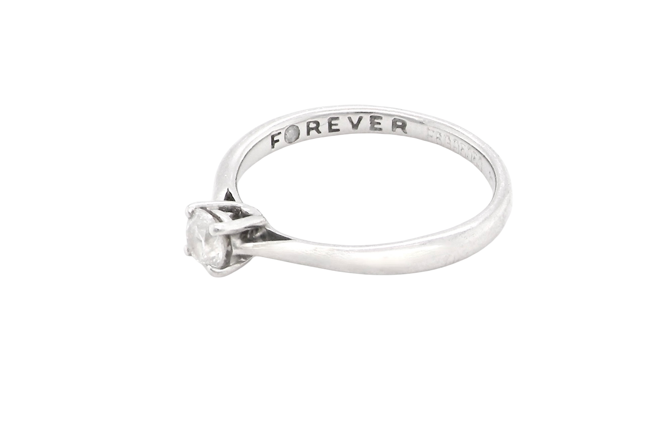 Platinum Diamond Solitaire Ring – Forever Collection