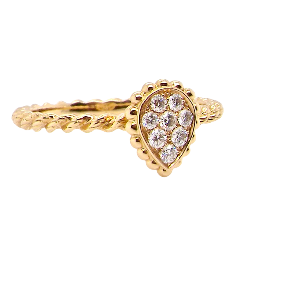 Serpent Boheme ring by Boucheron
