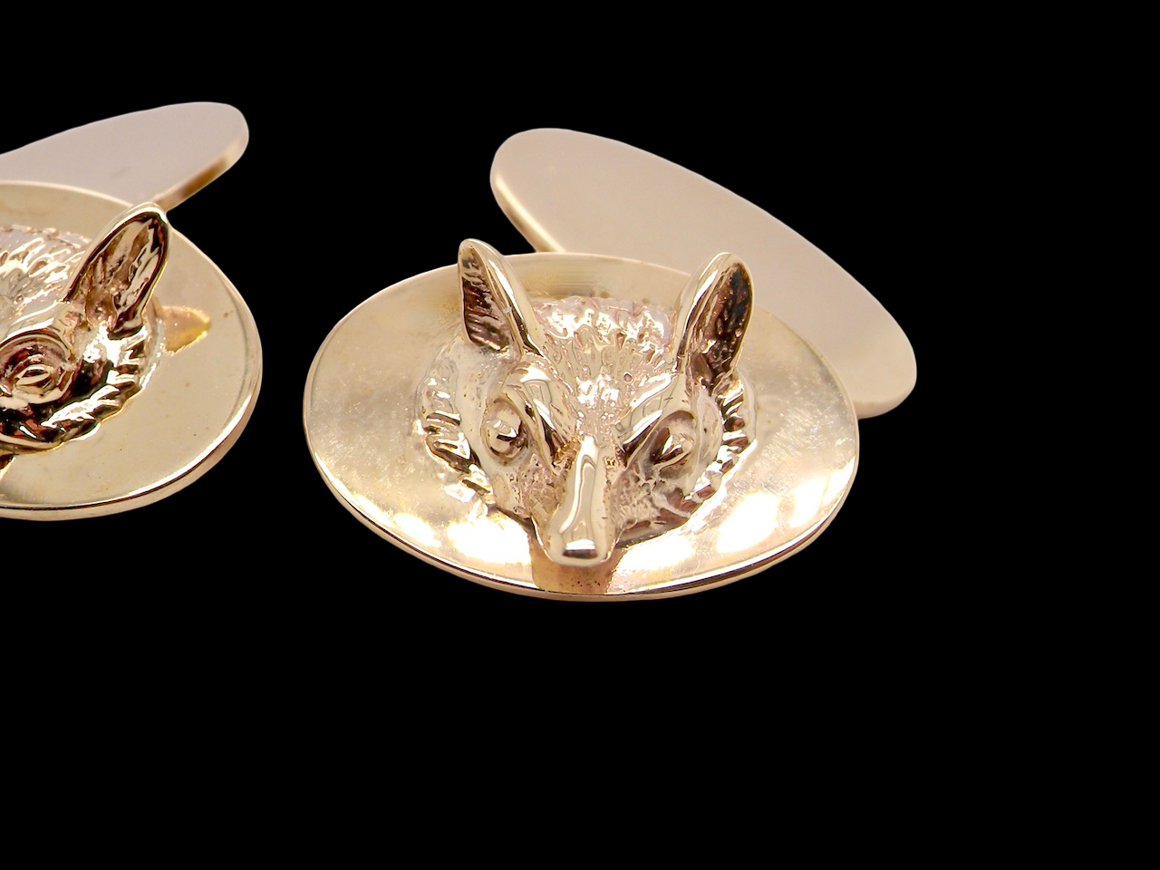 Fox Head cufflink