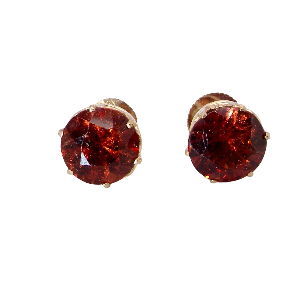 garnet, 8mm diameter