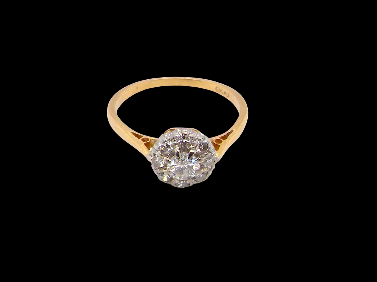 A Vintage Diamond Cluster Ring (c.1930–1940)