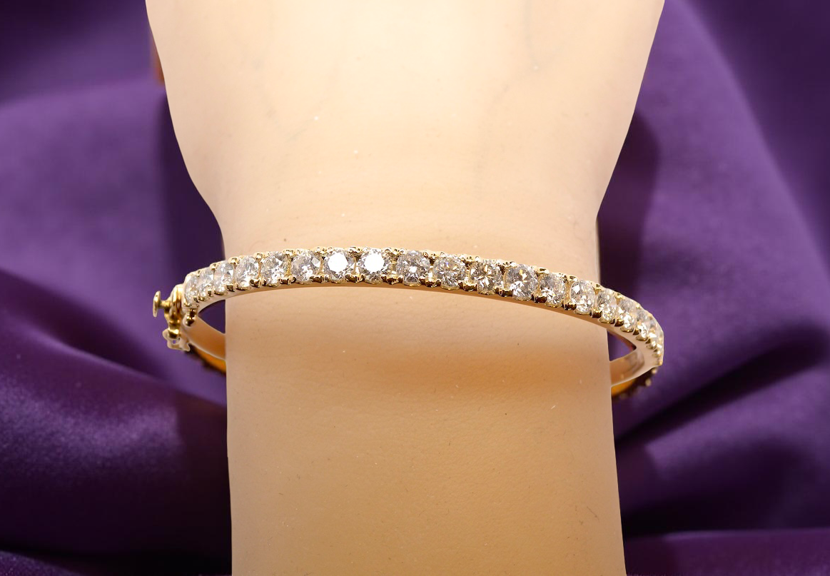 A stunning Diamond Bangle