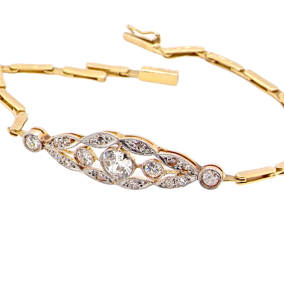 Edwardian diamond bracelet