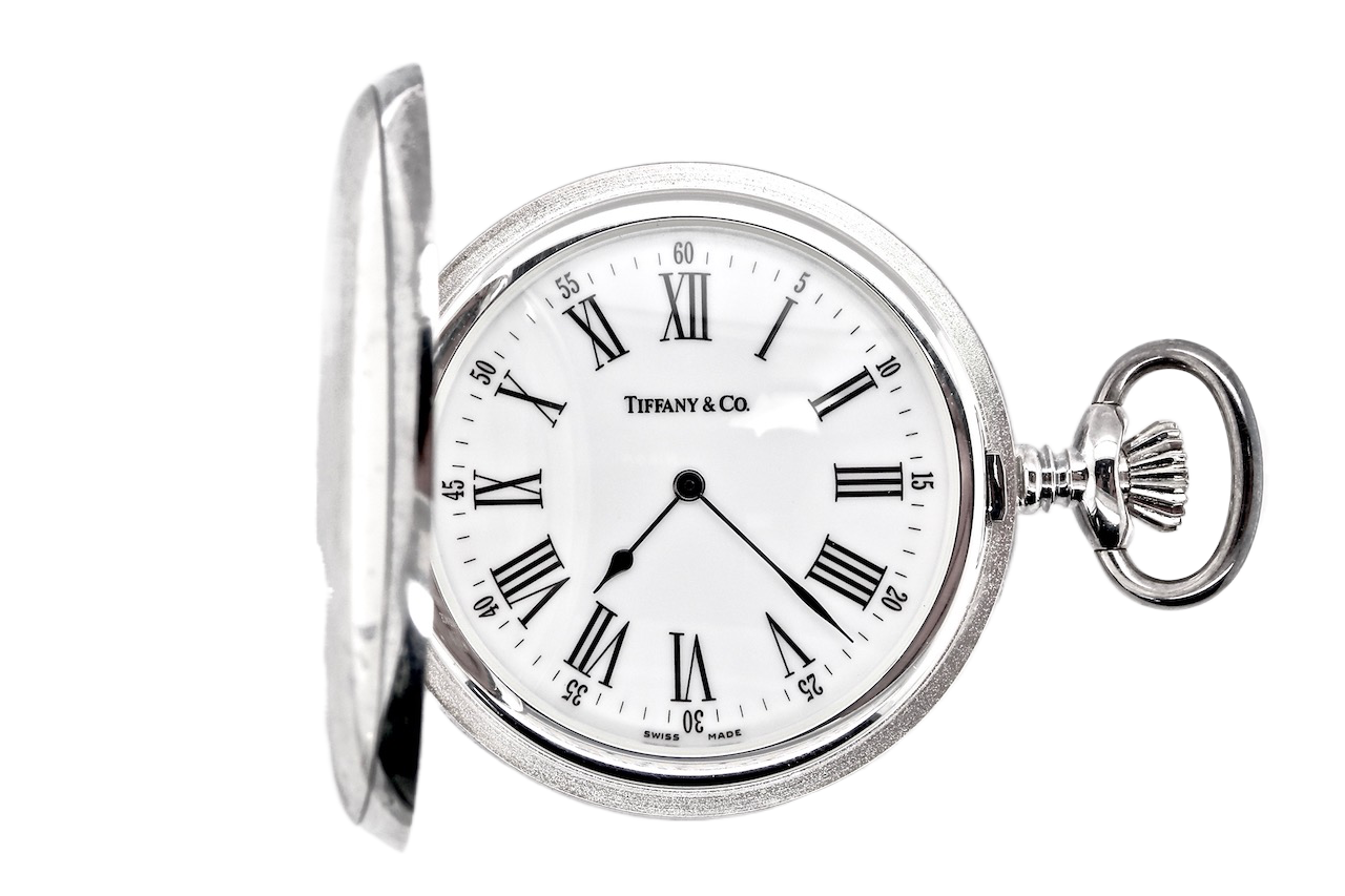 sterling silver pocket watch from the House of Tiffany
