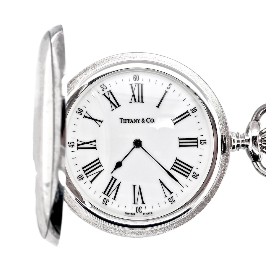 sterling silver pocket watch from the House of Tiffany