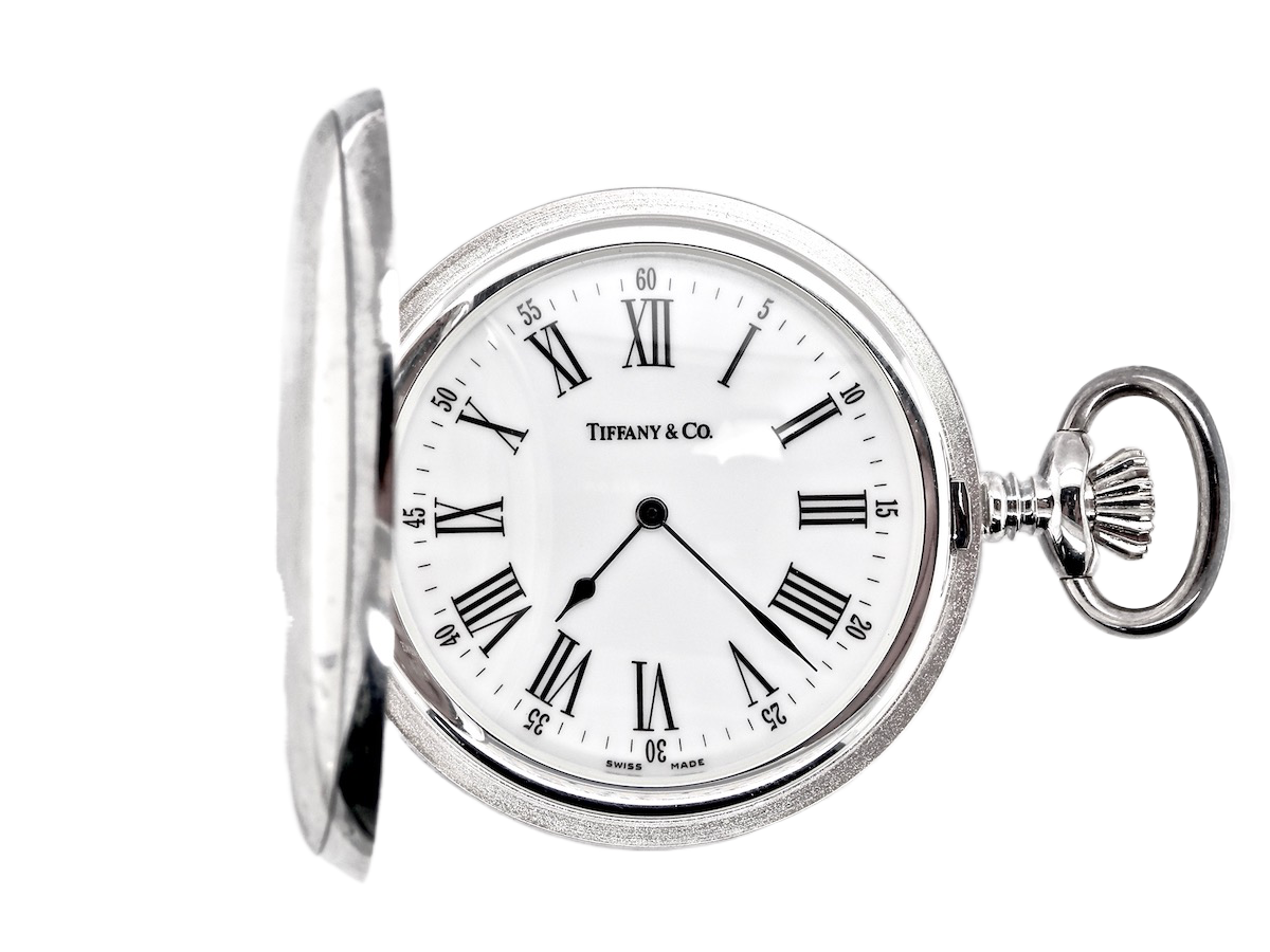 sterling silver pocket watch from the House of Tiffany