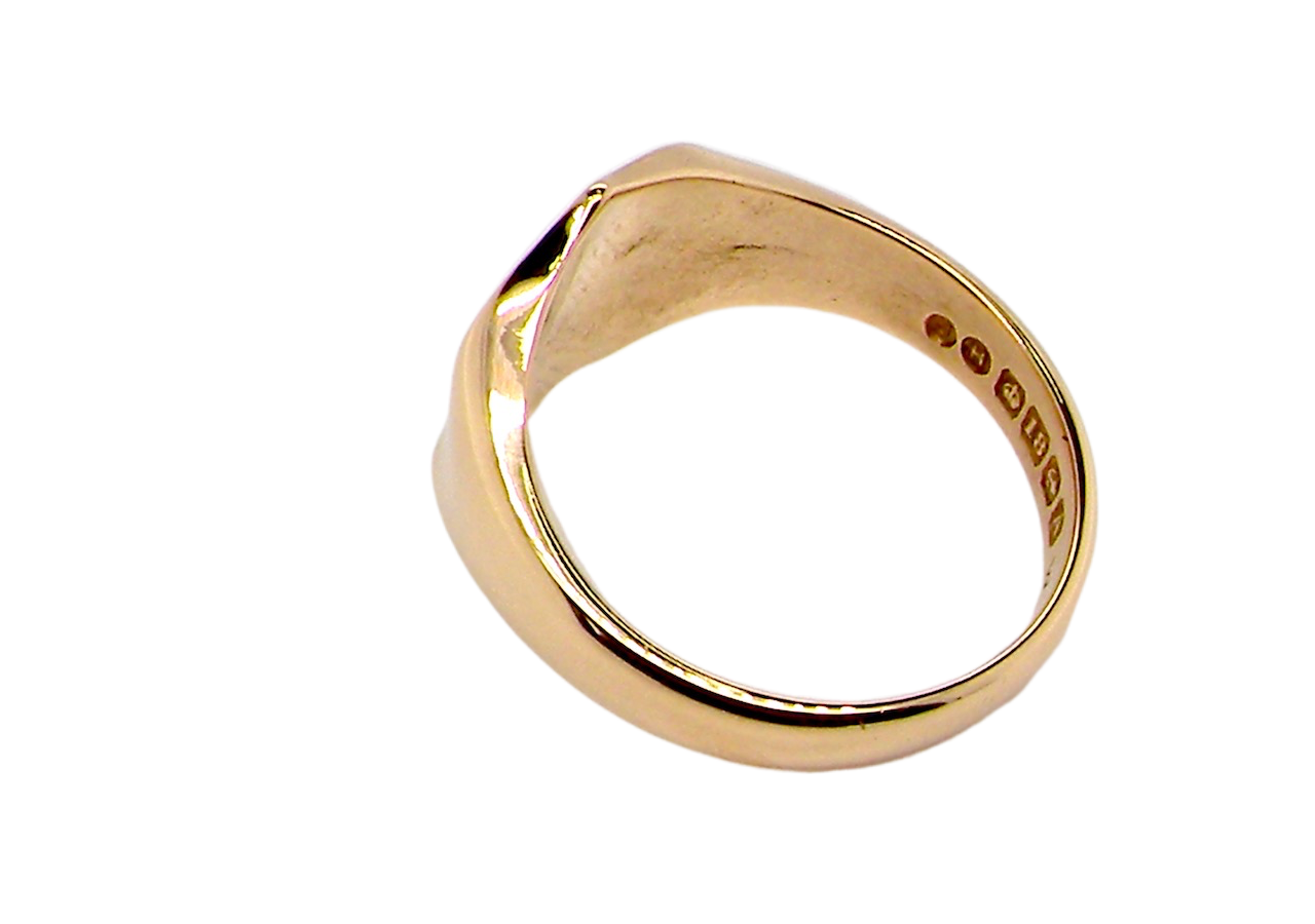 gold man's signet ring