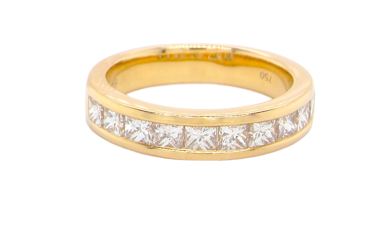 Half Hoop Diamond Eternity Ring