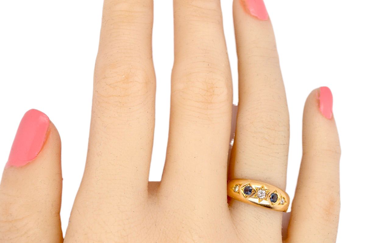 Victorian sapphire ring