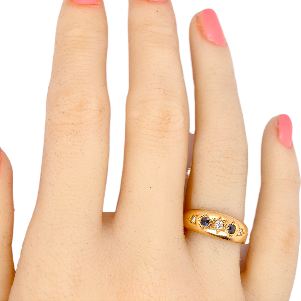 Victorian sapphire ring