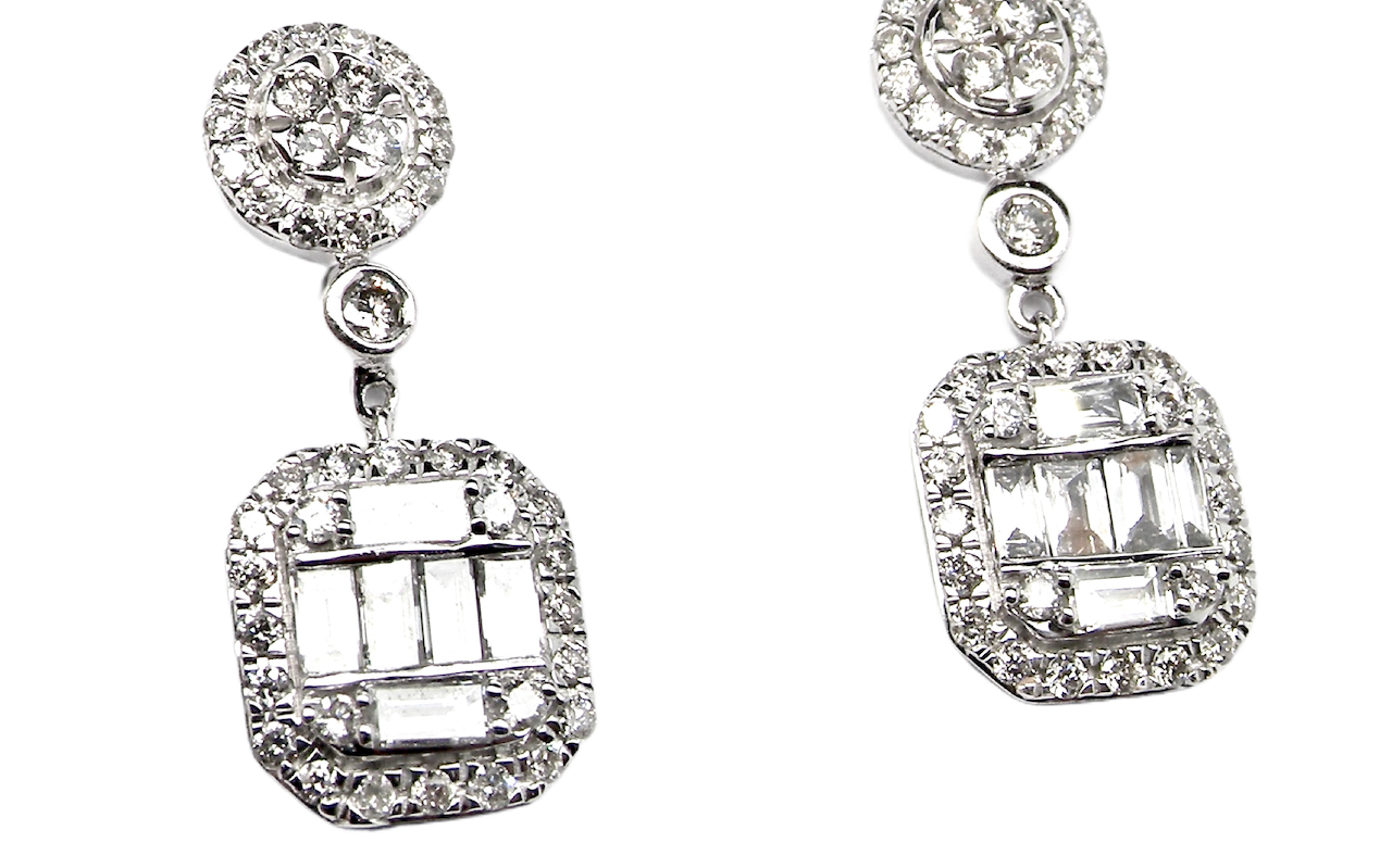 diamond earrings