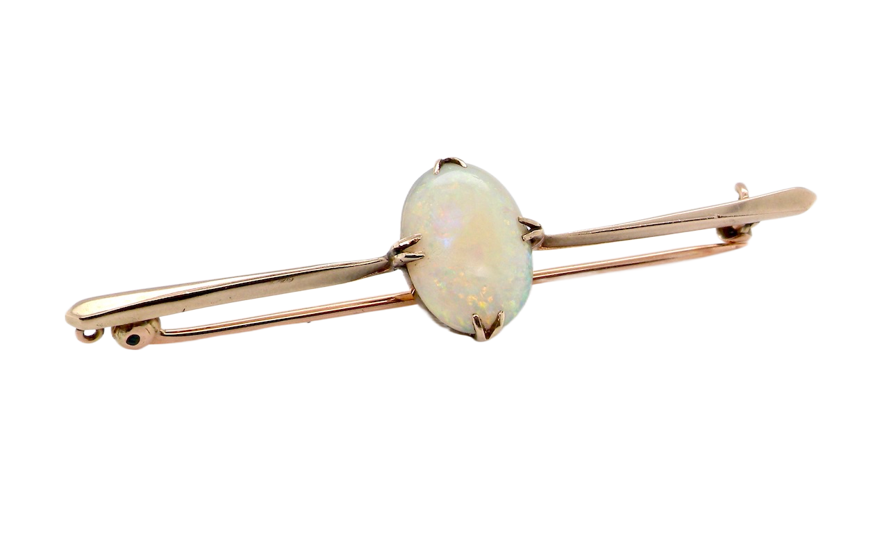 early 20th century bar brooch