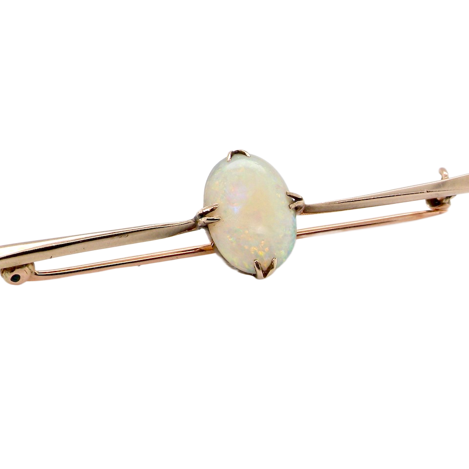 early 20th century bar brooch