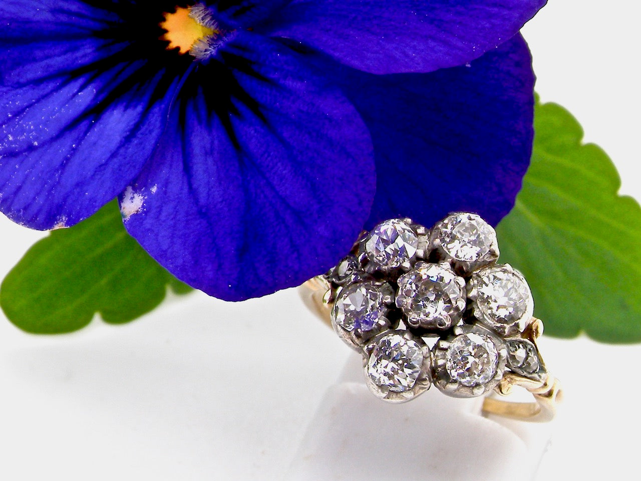 A Fine Victorian Diamond Cluster Ring (Circa 1860s–1880s)
