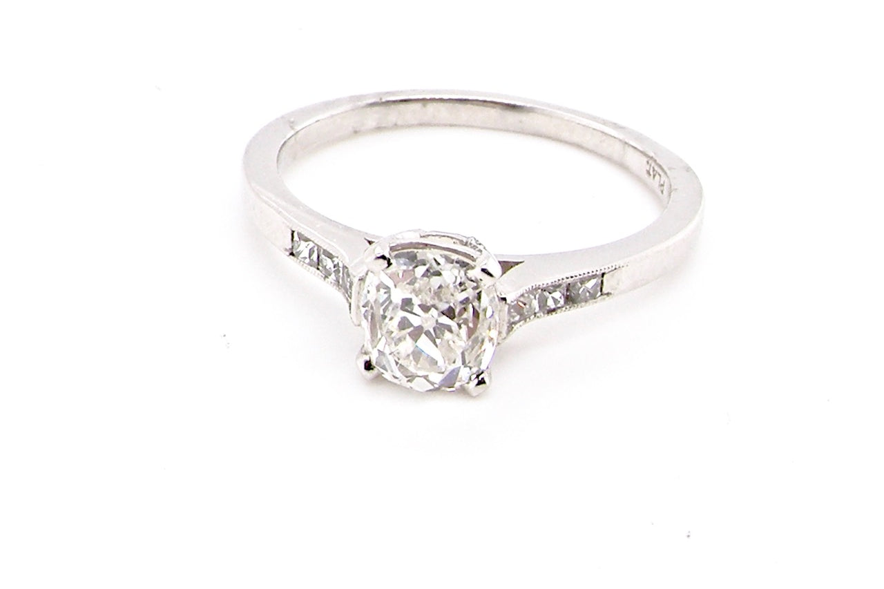 antique solitaire diamond ring