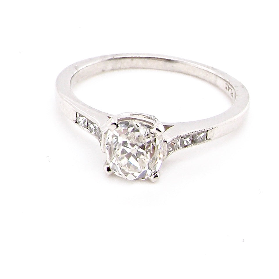 antique solitaire diamond ring