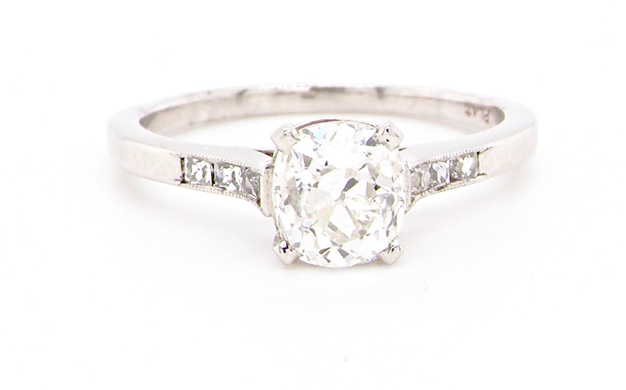 Vintage solitaire ring