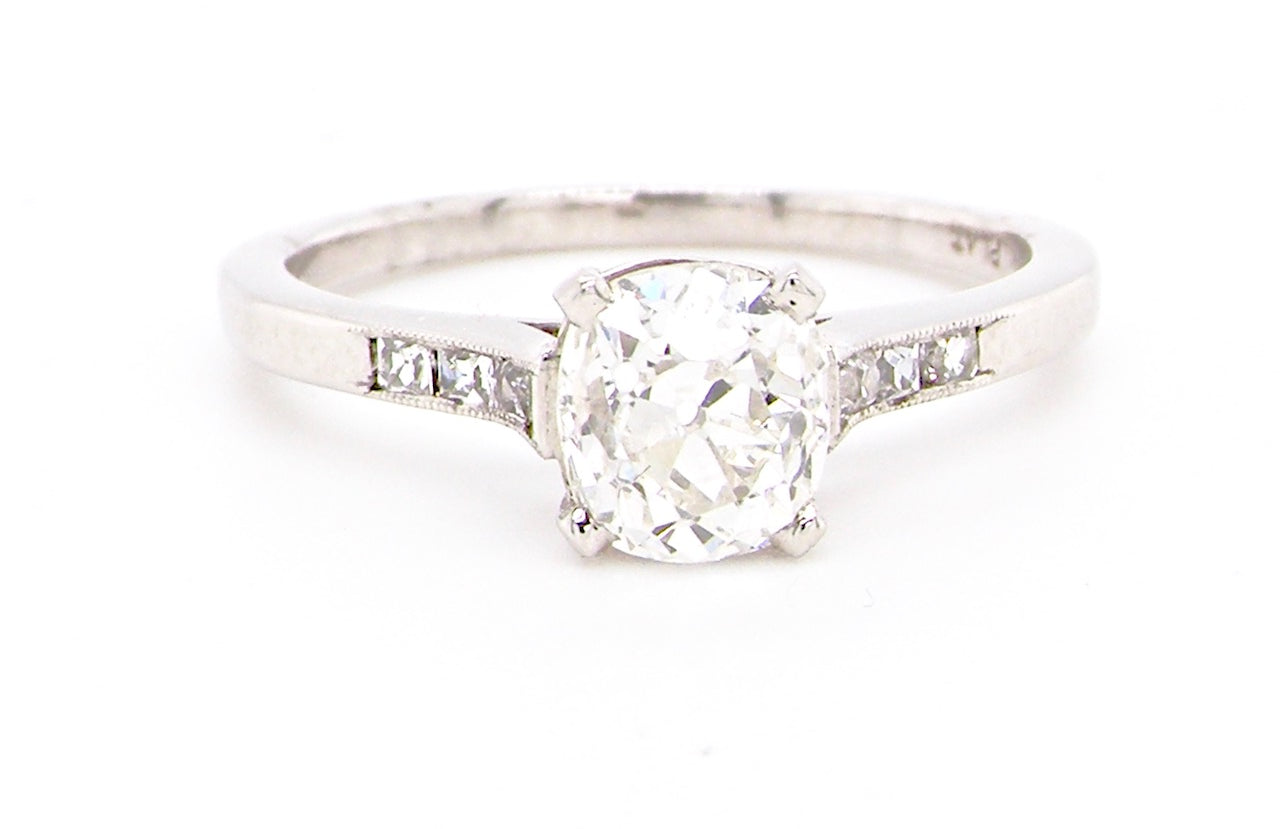 Vintage solitaire ring