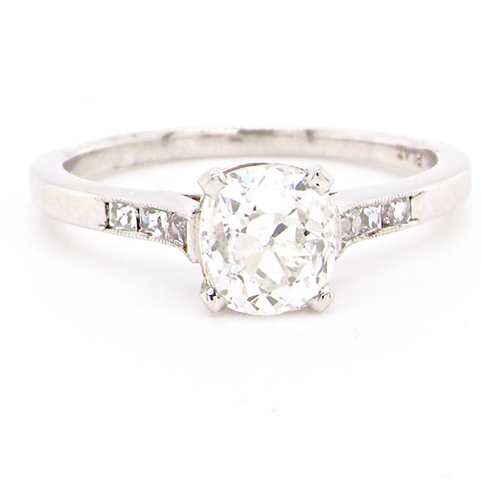 Vintage solitaire ring