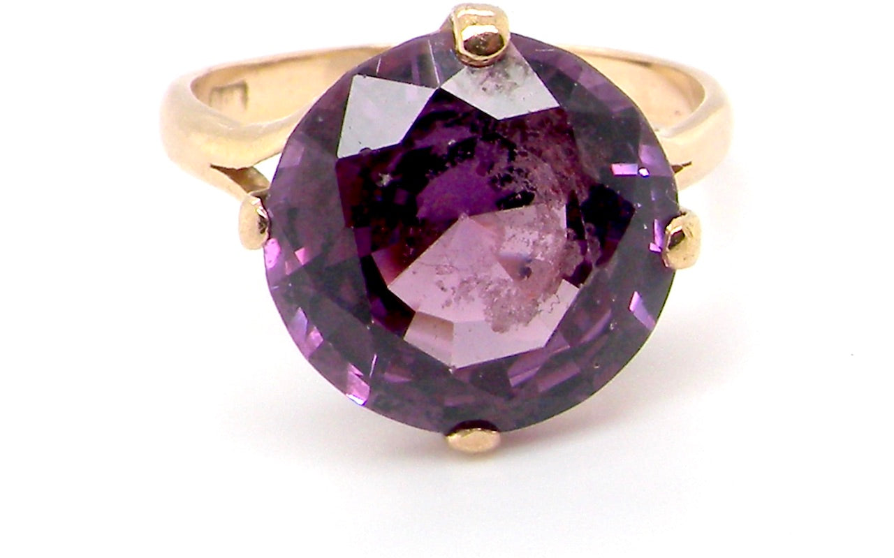 Vintage alexandrite ring