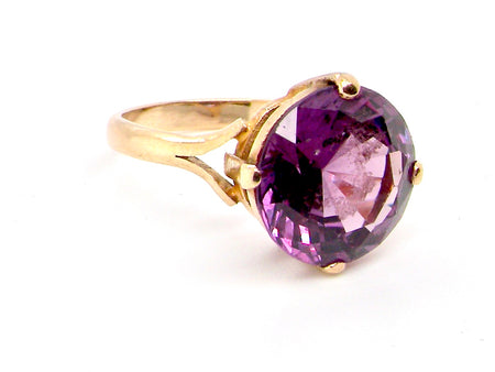 Vintage alexandrite dress ring