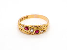 Victorian ruby ring