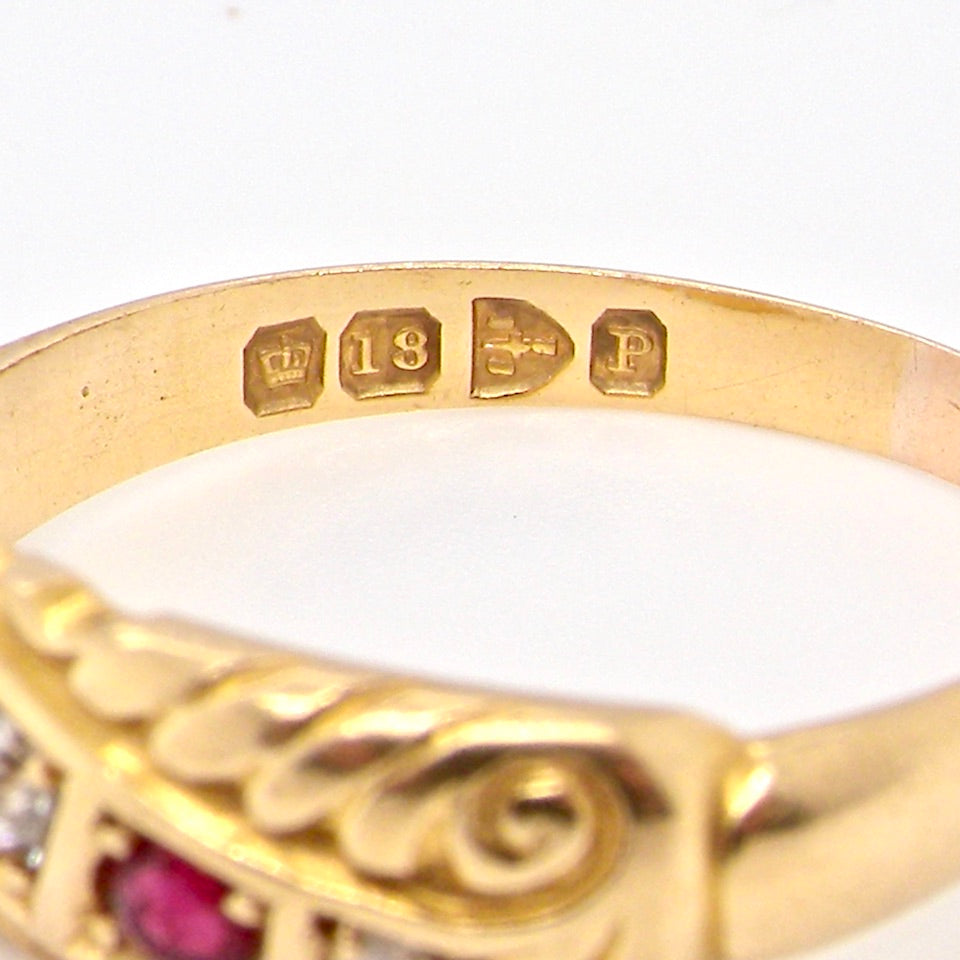 Victorian diamond ring