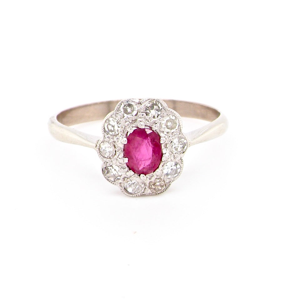 platinum ruby ring