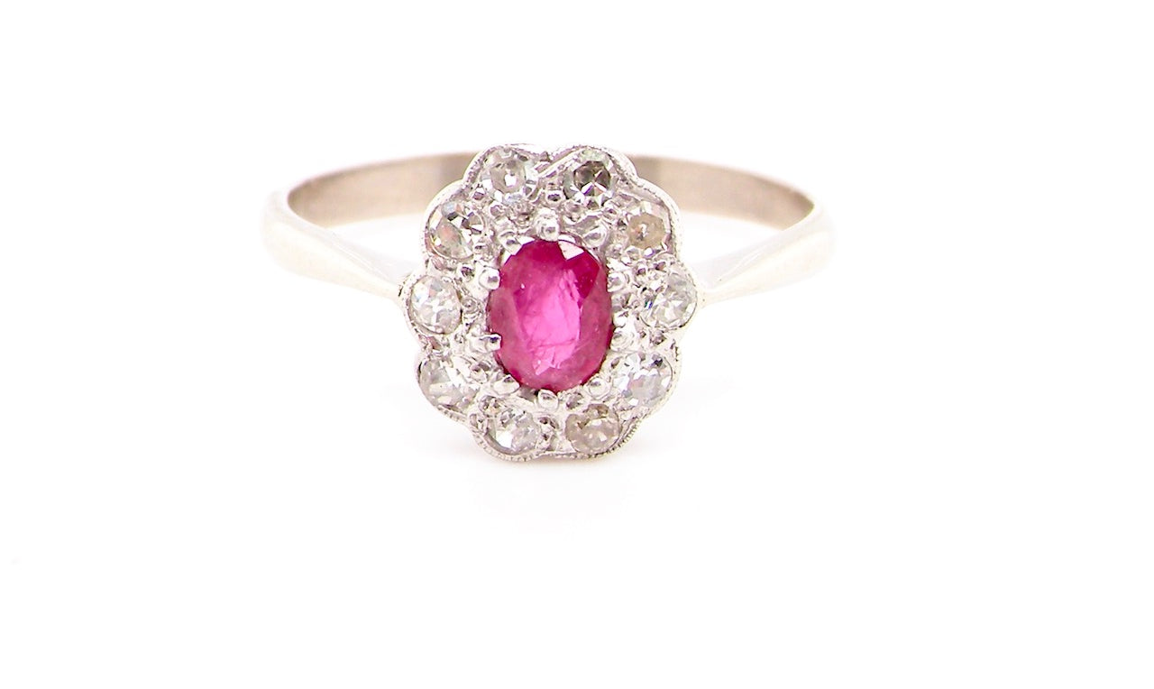 antique ruby ring